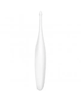 SATISFYER - TWIRLING FUN TIP VIBRATOR WEISS