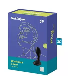 Satisfyer Backdoor Lover - Roter Anal Vibrator Stecker Schwarz