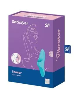 Satisfyer Teaser Fingervibrator - Blaues Licht