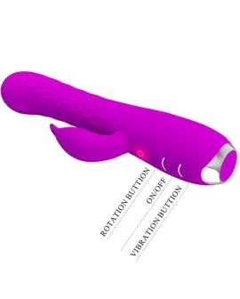 Pretty Love Molly Vibrator - Wiederaufladbar mit Rotation