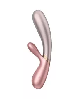 SATISFYER - HOT LOVER VIBRATOR ROSE & BEIGE