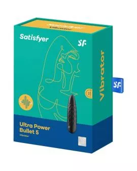 Satisfyer Ultra Power Bullet 5 Schwarz - Mini Vibrator