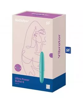 SATISFYER - ULTRA POWER BULLET 6 TÜRKIS
