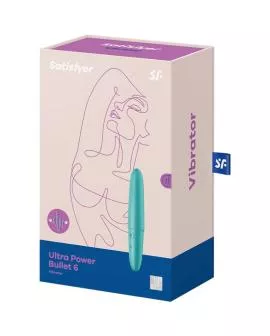 Satisfyer Ultra Power Bullet 6 - Türkis Vibrator