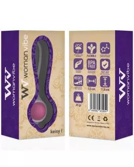 WOMANVIBE - KEISY I BALL GEISHA SILIKON - PINK