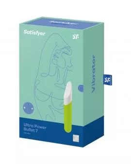 SATISFYER - ULTRA POWER BULLET 7 GRÜN