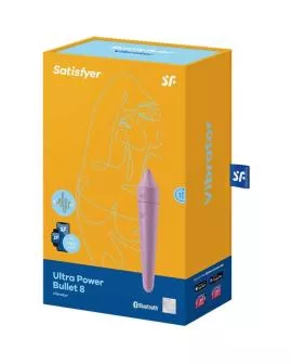 Satisfyer Ultra Power Bullet 8 Vibrator - Lila