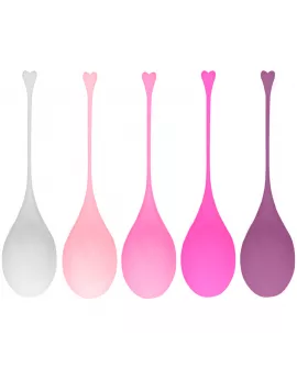 OHMAMA - Set mit 5 Kegel-ÜbungsBällen Erotik