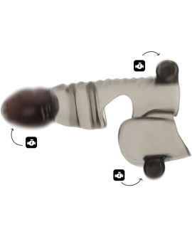 OHMAMA Penis- und Hodenhülle mit 3 Motoren