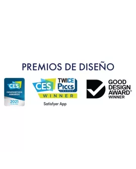 Satisfyer Twirling Joy Klitoris-Tip-Vibrator - Weiß