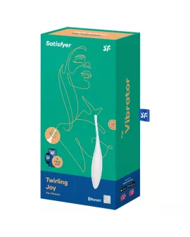 Satisfyer Twirling Joy Klitoris-Tip-Vibrator - Weiß