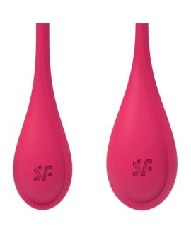 Satisfyer Yoni Power 1 - Trainings-Set Rot