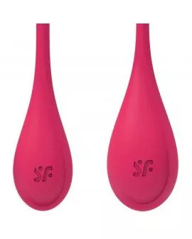 Satisfyer Yoni Power 1 - Trainings-Set Rot