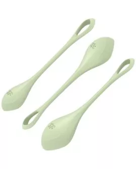 Satisfyer Yoni Power 2 Trainings-Set Grün