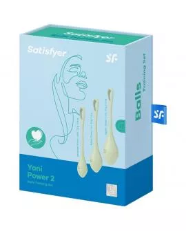 Satisfyer Yoni Power 2 Trainings-Set Grün