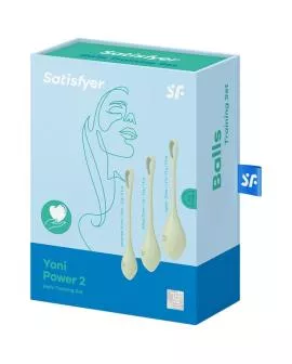 Satisfyer Yoni Power 2 Trainings-Set Grün
