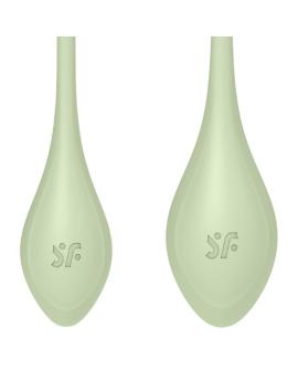 Satisfyer Yoni Power 2 Trainings-Set Grün