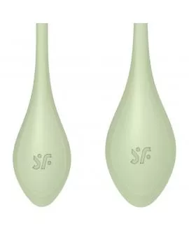 Satisfyer Yoni Power 2 Trainings-Set Grün