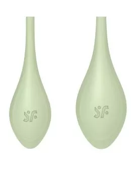 Satisfyer Yoni Power 2 Trainings-Set Grün