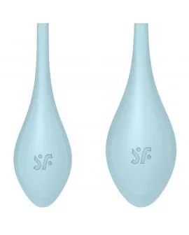 SATISFYER - YONI POWER 2 TRAININGSSET BLAU
