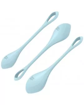 SATISFYER - YONI POWER 2 TRAININGSSET BLAU