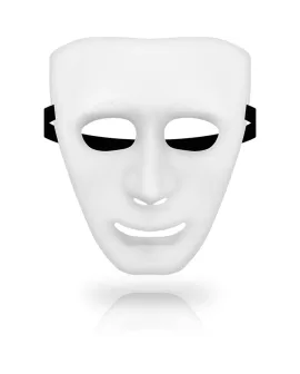 OHMAMA Weiße Erotik-Maske - Eine Größe