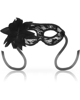 OHMAMA - Schwarze Spitzen- und Blumenmasken Erotik
