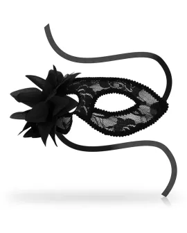 OHMAMA - Schwarze Spitzen- und Blumenmasken Erotik