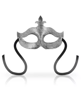 OHMAMA - Silberne Fleur de Lis Erotik-Maske