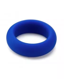 JE JOUE - BLAUER SILIKONRING - MINIMALE STRANGULATION
