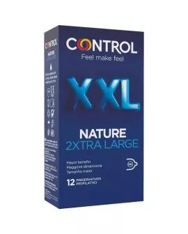 Control Nature 2Xtra Large XXL Kondome - 12 Einheiten