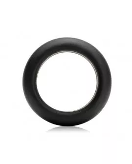 JE JOUE - MAXIMALER STRETCH-COCKRING AUS SILIKON - SCHWARZ