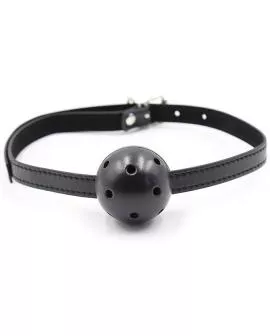 OHMAMA FETISH - Knebel mit Ball und Öffnungen