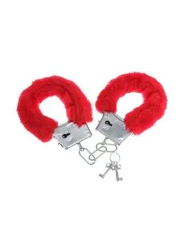 Diablo Picante - Pleasure Furry Handschellen Rot