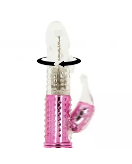 OHMAMA - VIBRATOR MIT ROTATIONSFUNKTION UND KLITORISTIMULATOR