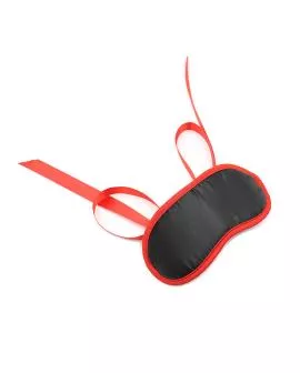 OHMAMA - Schwarzer Fetisch mit Roten Kanten