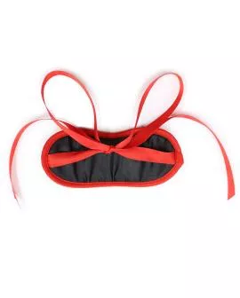 OHMAMA - Schwarzer Fetisch mit Roten Kanten