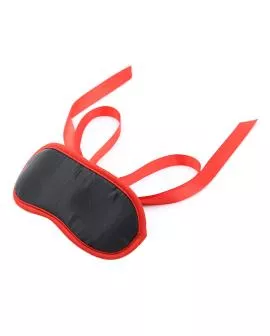 OHMAMA - Schwarzer Fetisch mit Roten Kanten