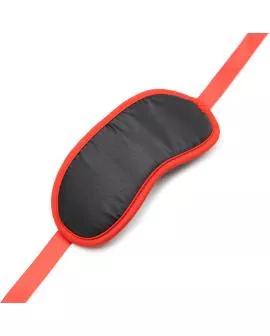 OHMAMA - Schwarzer Fetisch mit Roten Kanten