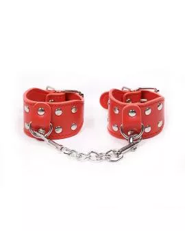 OHMAMA FETISH - Verstellbare Handschellen Metallkette