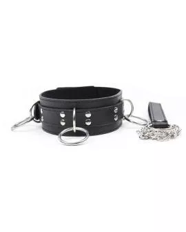OHMAMA FETISH - Submission-Halskette mit 3 Ringen