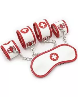 OHMAMA FETISH - 3-Teiliges Mini-Set Krankenschwester