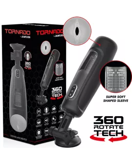 Jamyjob Tornado 360 - Rotierender Tech-Masturbator