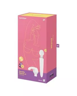 Satisfyer Double Wander App gesteuert - Weiß