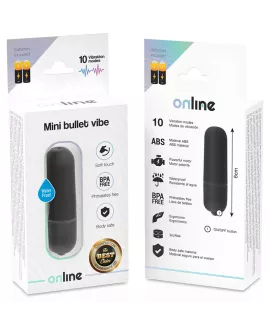 Online - Schwarze Mini-Vibrationskugel Erotik