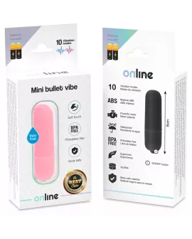 Online Mini Rosa Vibrationskugel - Erotikspielzeug
