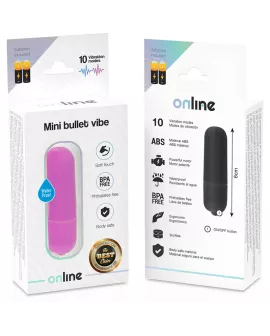 ONLINE - MINI LILA VIBRIERENDE KUGEL