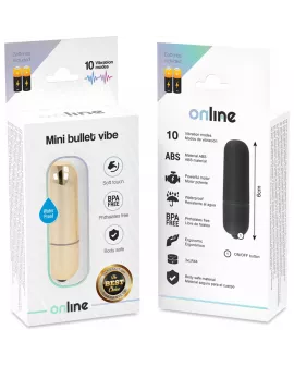ONLINE - MINI GOLDENE VIBRATIONSKUGEL
