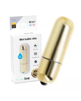 ONLINE - MINI GOLDENE VIBRATIONSKUGEL