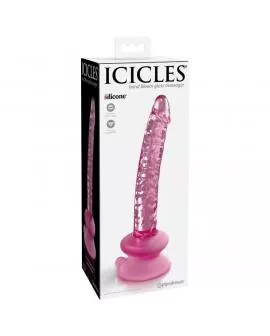 ICICLES - N. 86 GLASDILDO MIT SAUGNAPF